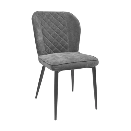 Scaun de bucatarie Tusk Grey tapitat
