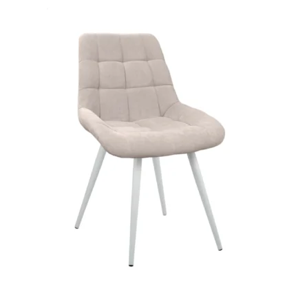 Scaun Nicole HN Beige din material moale
