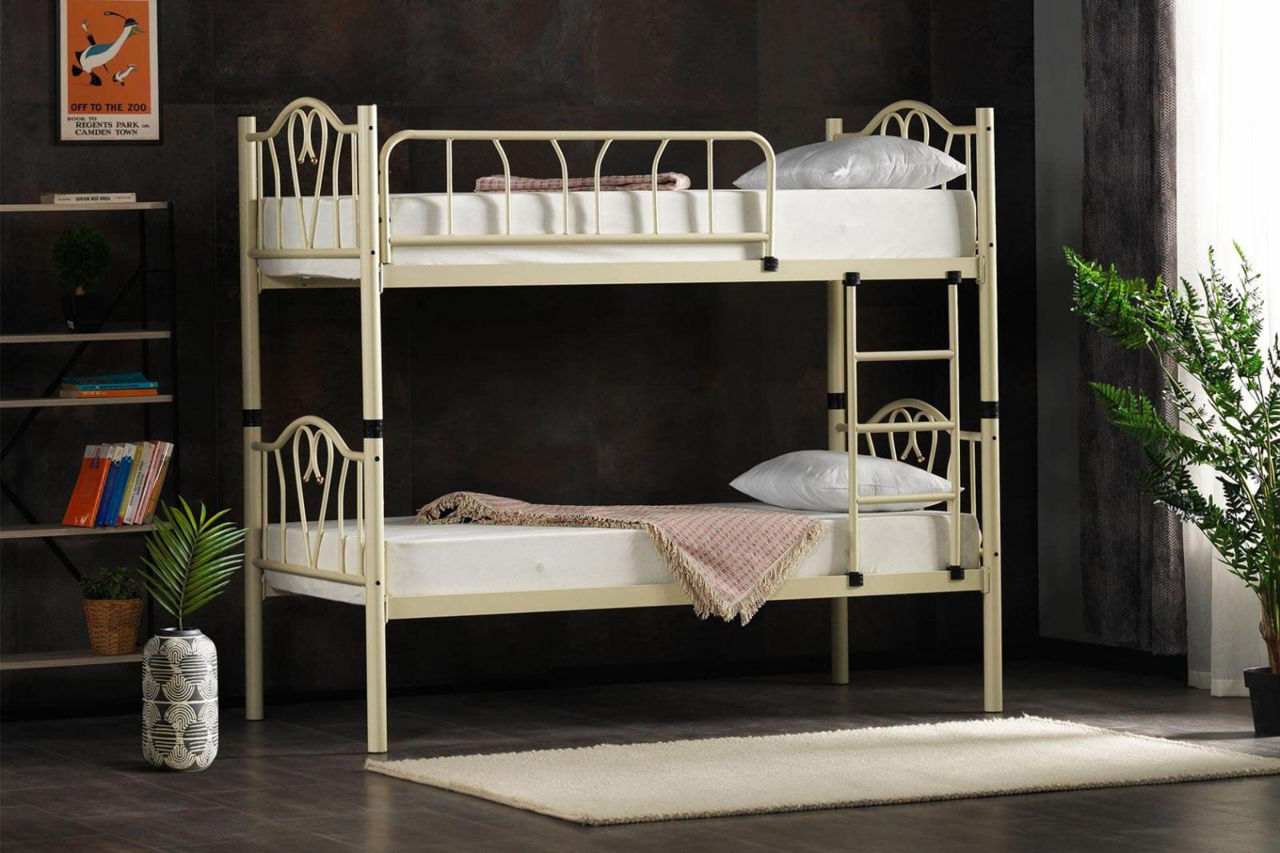 pat-supraetajat-orkide-cu-2-nivele-90x200-crem pat supraetajat orkide cu 2 nivele 90x200 crem