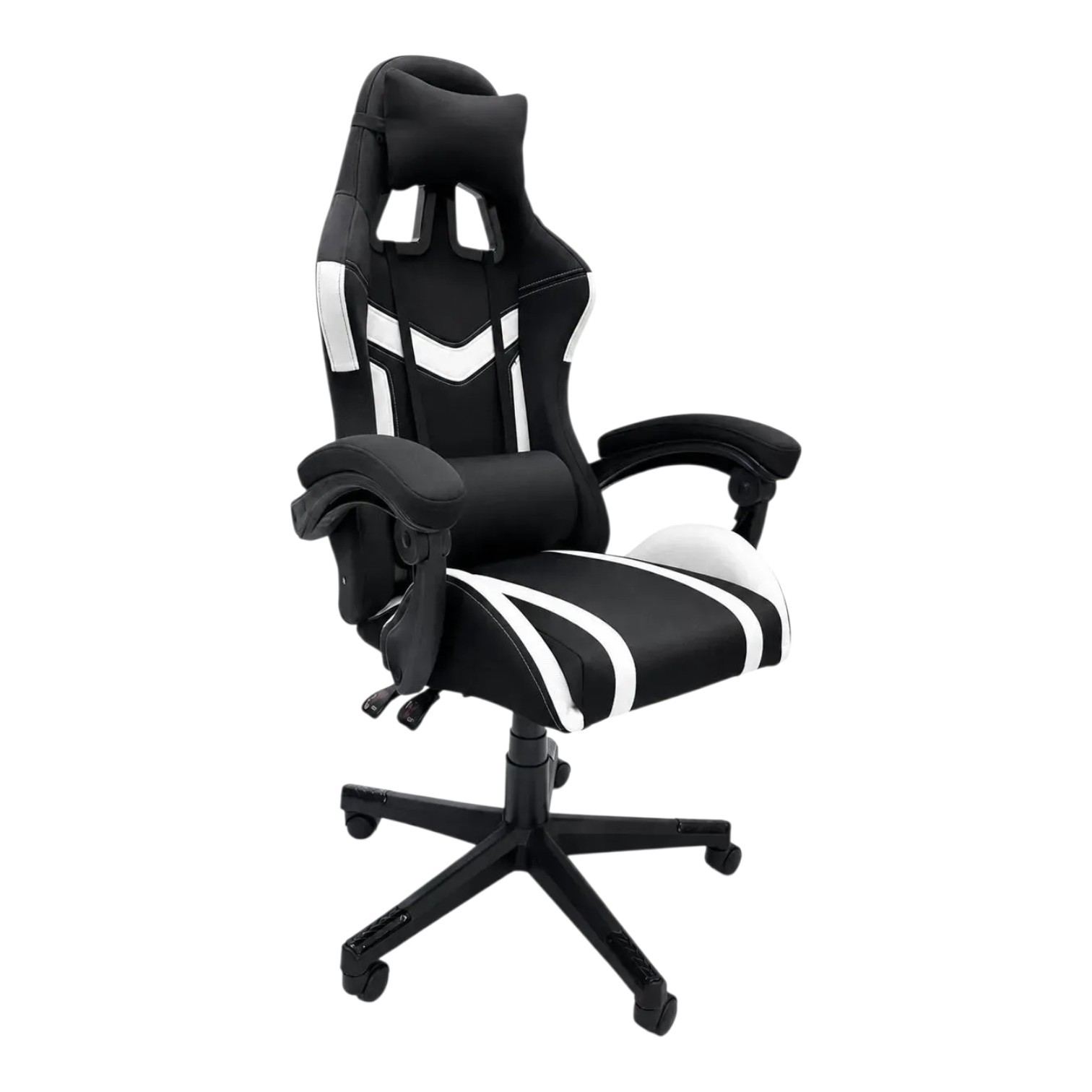 fotoliu-birou-6215-negru-cu-alb fotoliu birou 6215 negru cu alb